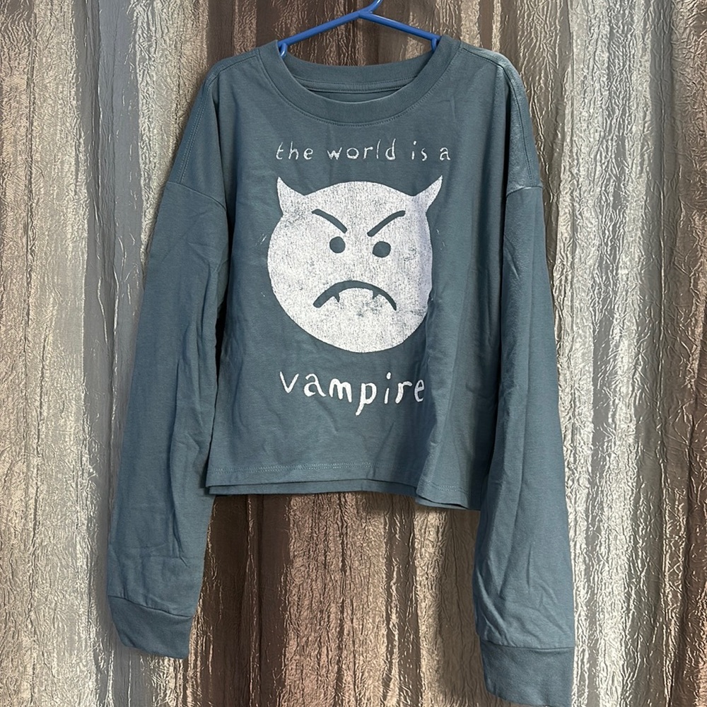 Smashing pumpkins teens crop top
